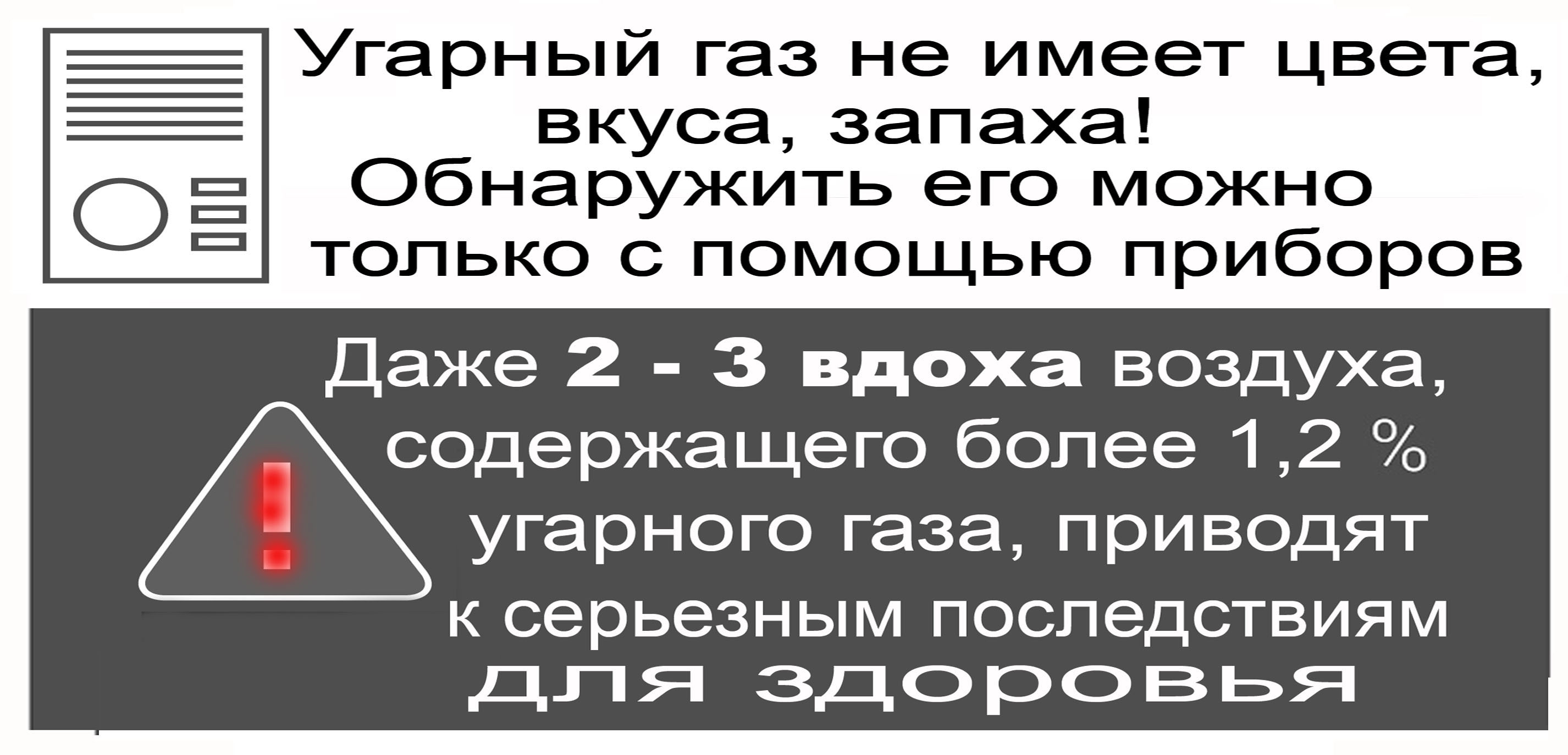 Угарный газ – «тихий убийца» | Вестник